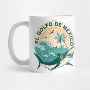 El Golfo De México Dolphin Tiburón Mug